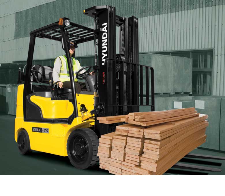 Hyundai 7A Series Cushion Tire Forklifts